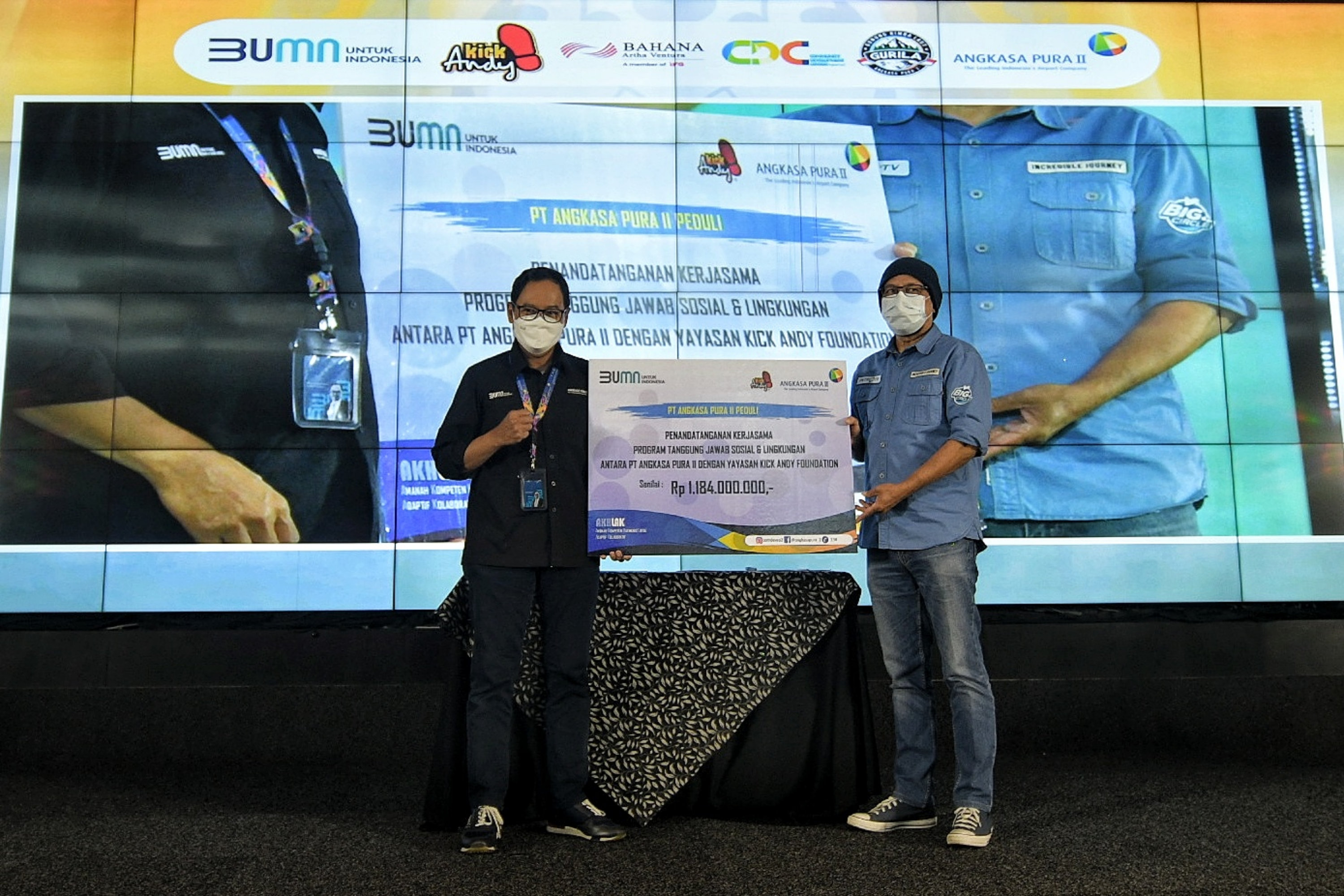 Bantuan Donasi Yayasan Kick Andy