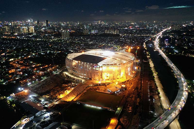 Pembangunan Jakarta International Stadium Mencapai 84,6 Persen 