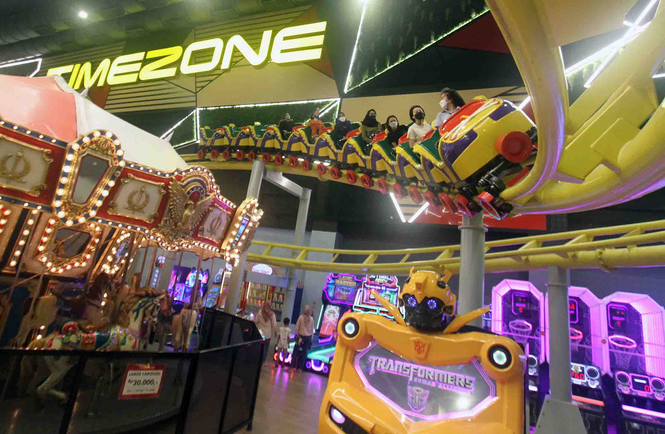 Wahana Bermain Timezone Kembali Dibuka