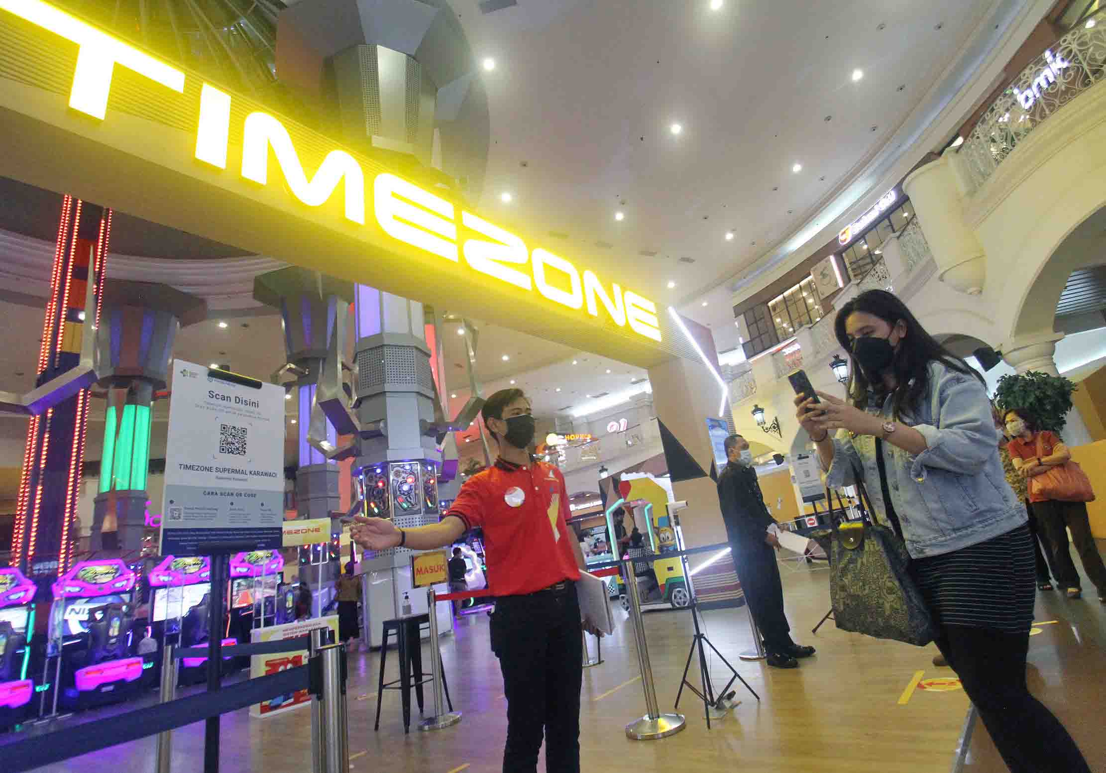 Wahana Bermain Timezone Kembali Dibuka