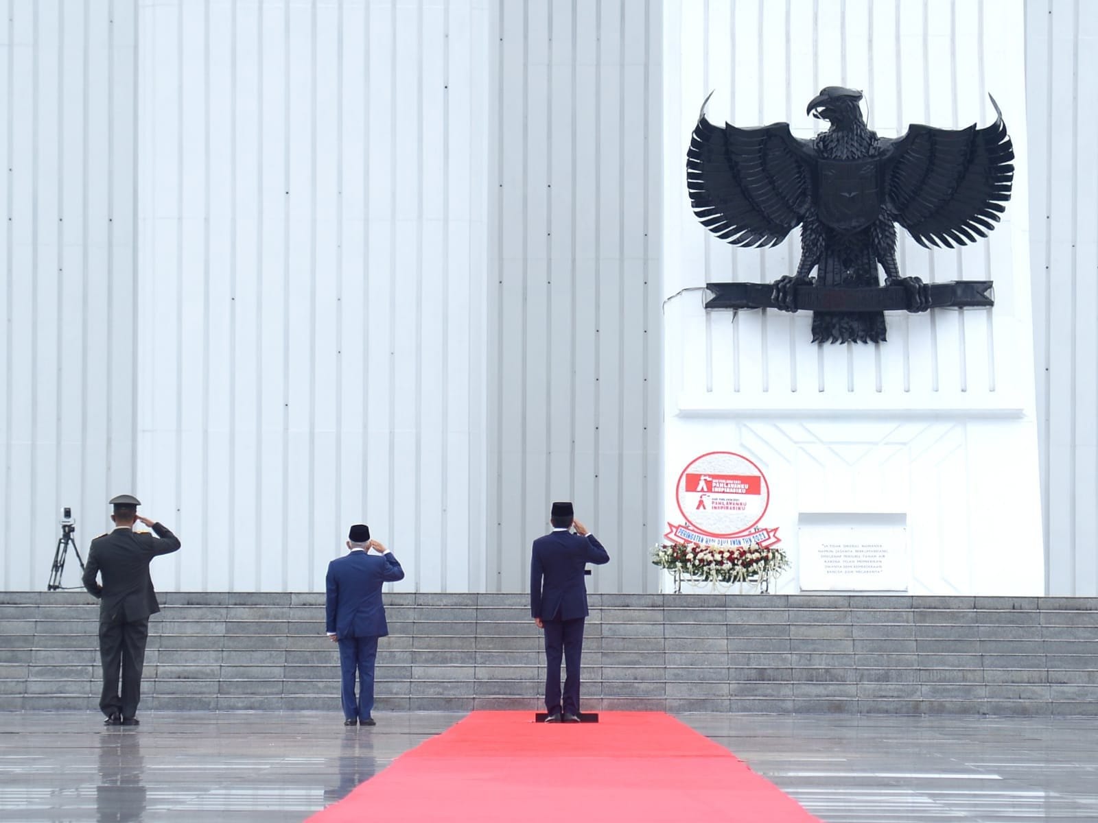 Upacara Ziarah Nasional Hari Pahlawan Nasional 2021 