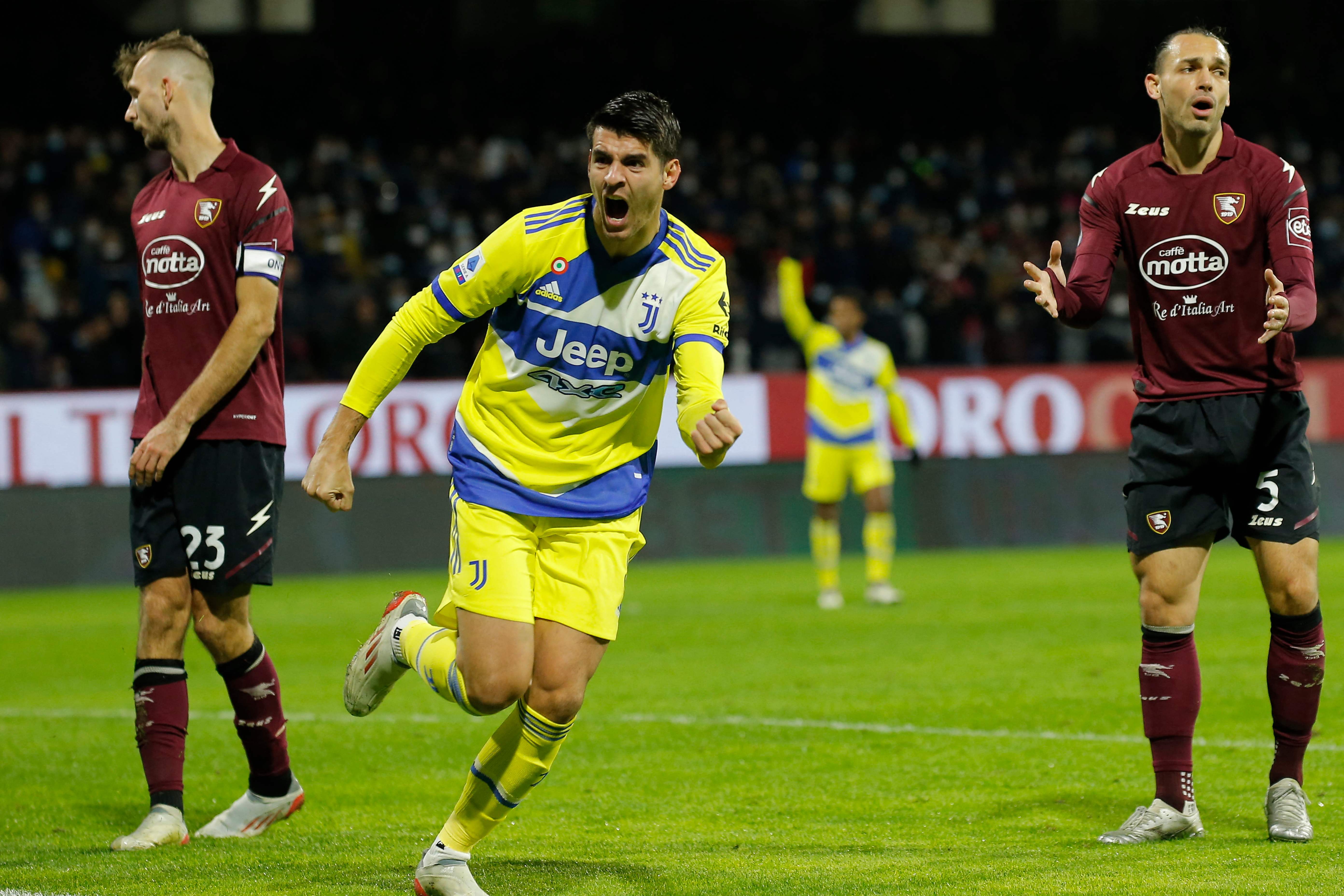 Liga Italia: Juventus Menang 2-0 di Kandang Salernitana
