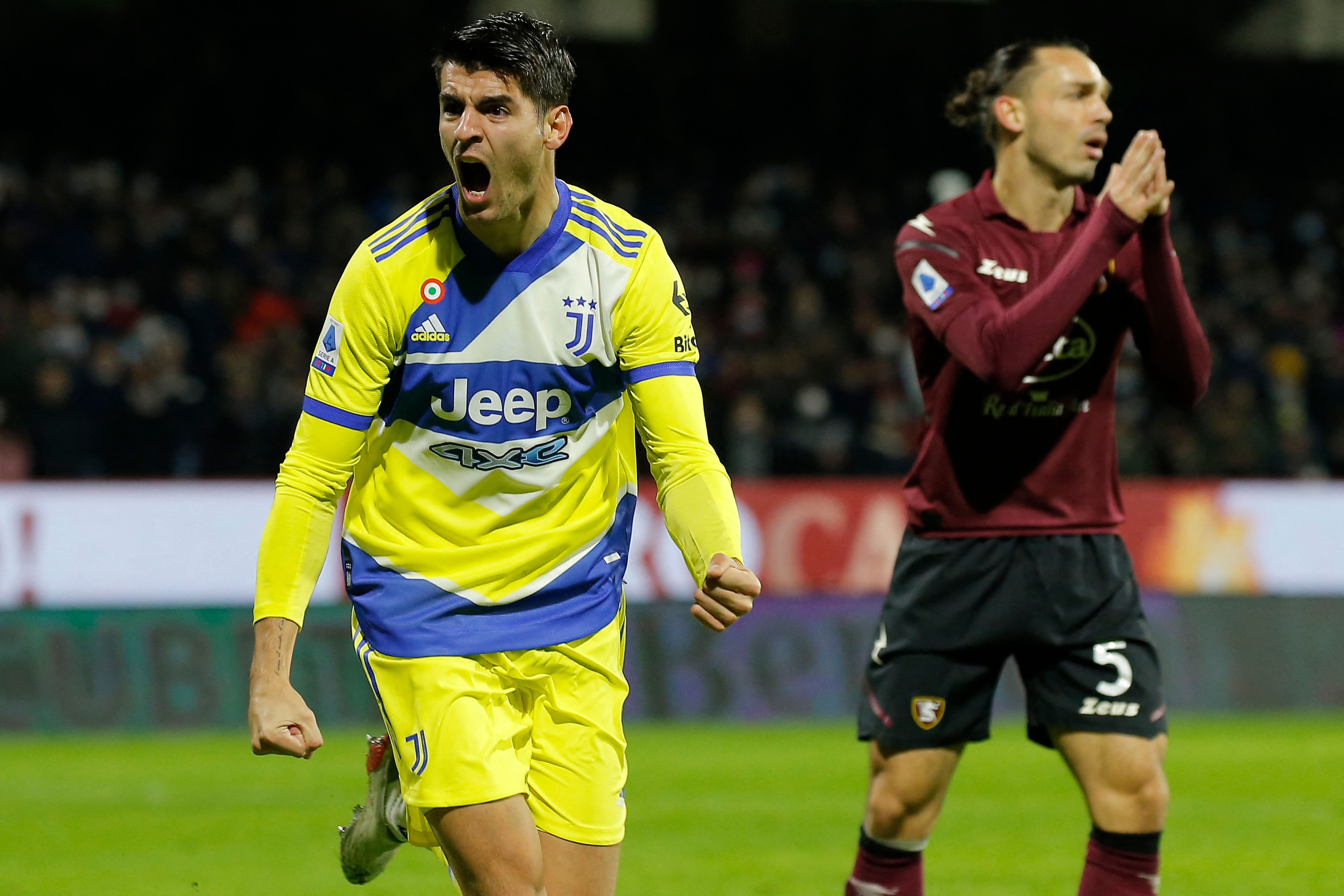 Liga Italia: Juventus Menang 2-0 di Kandang Salernitana