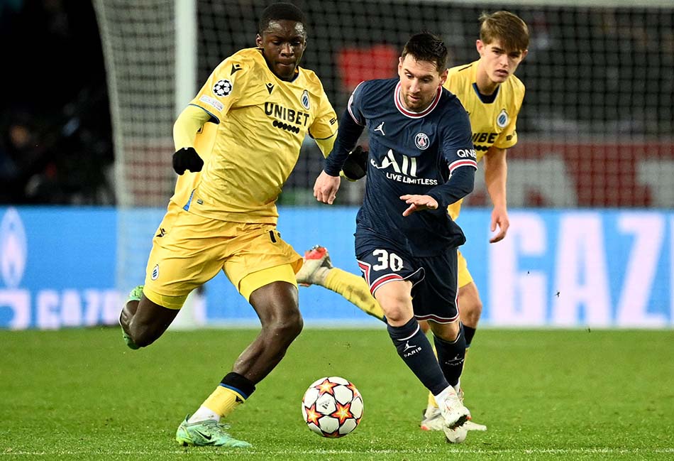 Lionel Messi Cs Bantai Club Brugge 4-1