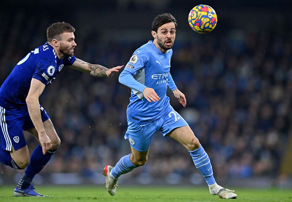 Manchester City Pesta Gol ke Gawang Leeds United 7-0