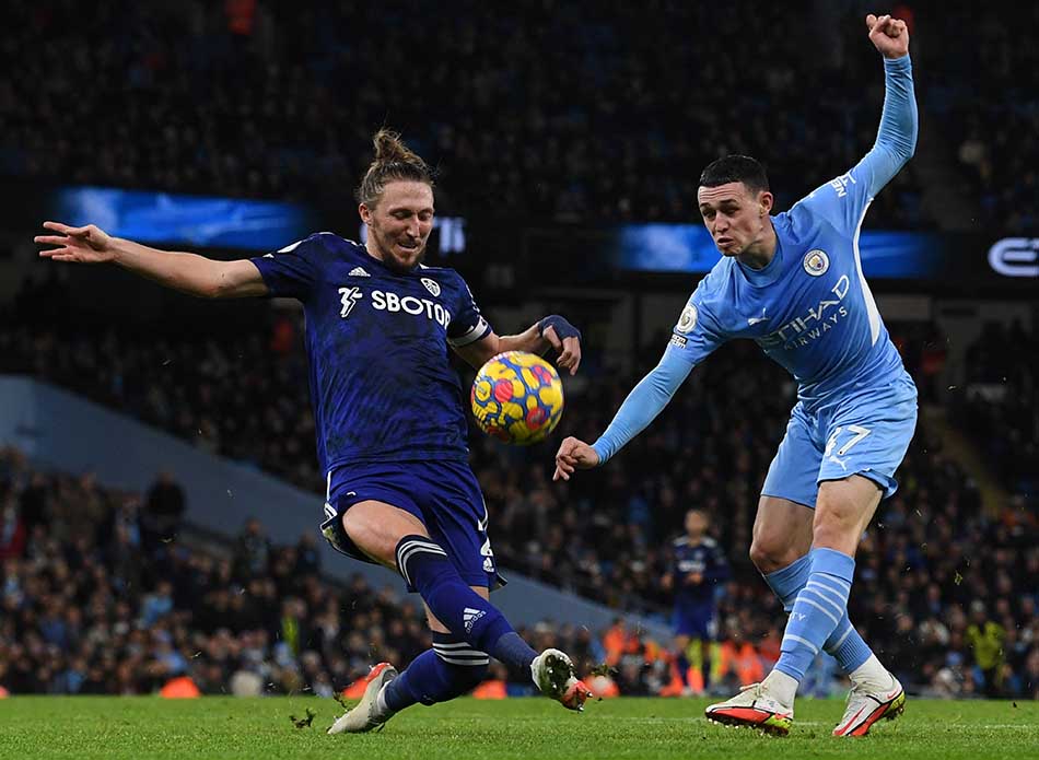 Manchester City Pesta Gol ke Gawang Leeds United 7-0