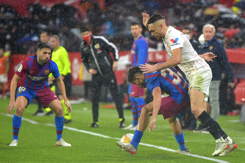 Sevilla vs Barcelona Berakhir Imbang