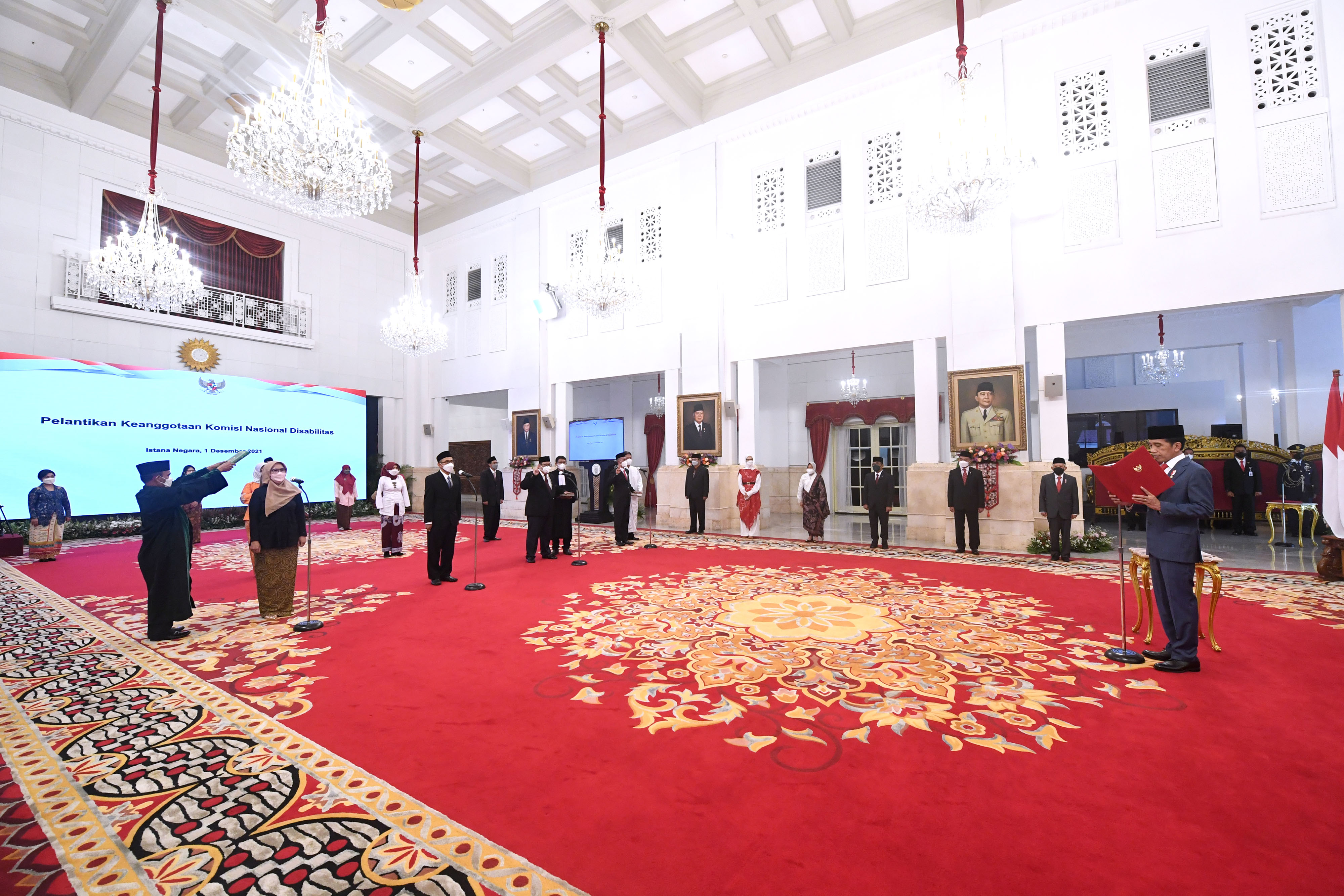 Presiden Lantik Keanggotaan Komisi Nasional Disabilitas