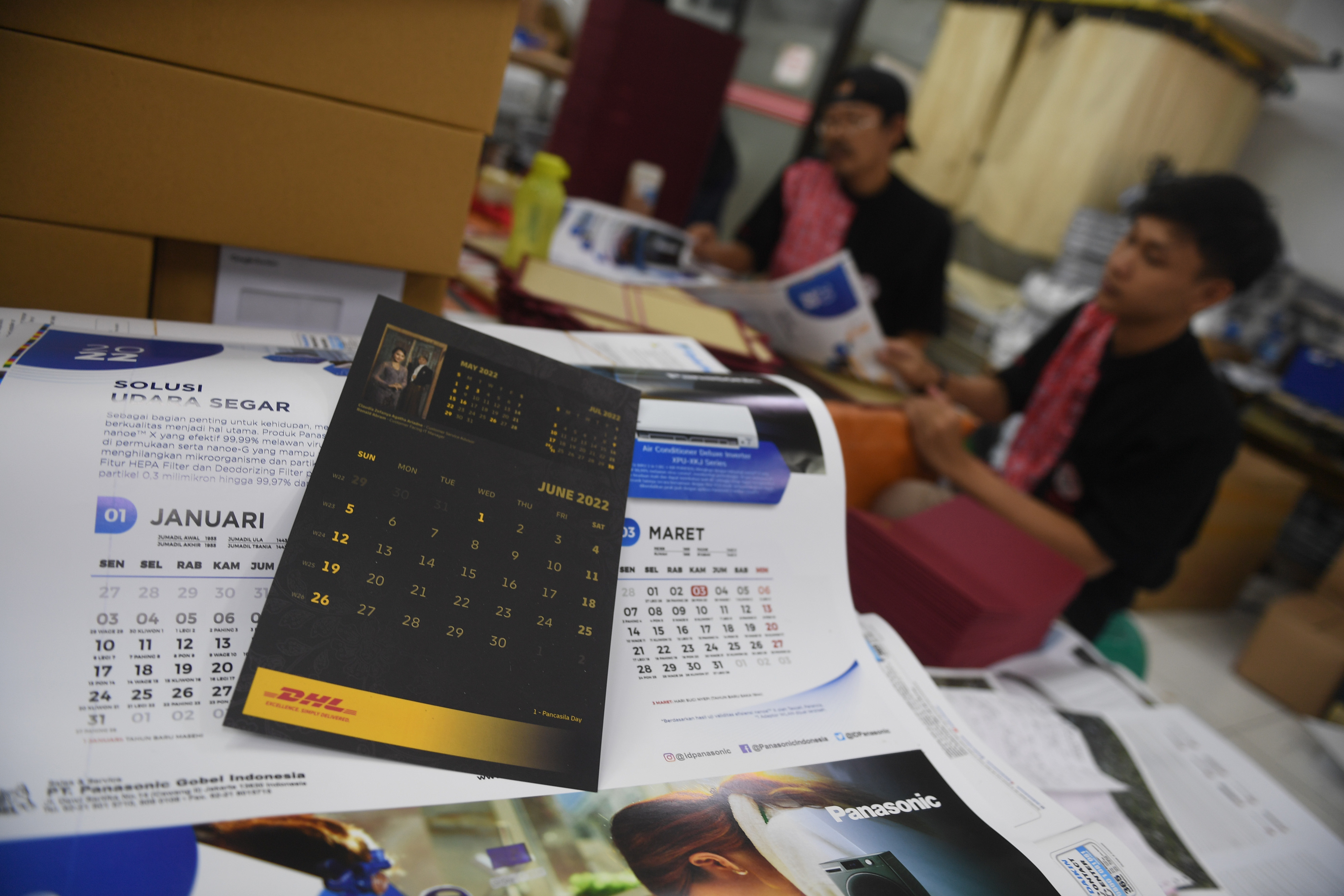 Permintaan Cetak Kalender Jelang Pergantian Tahun