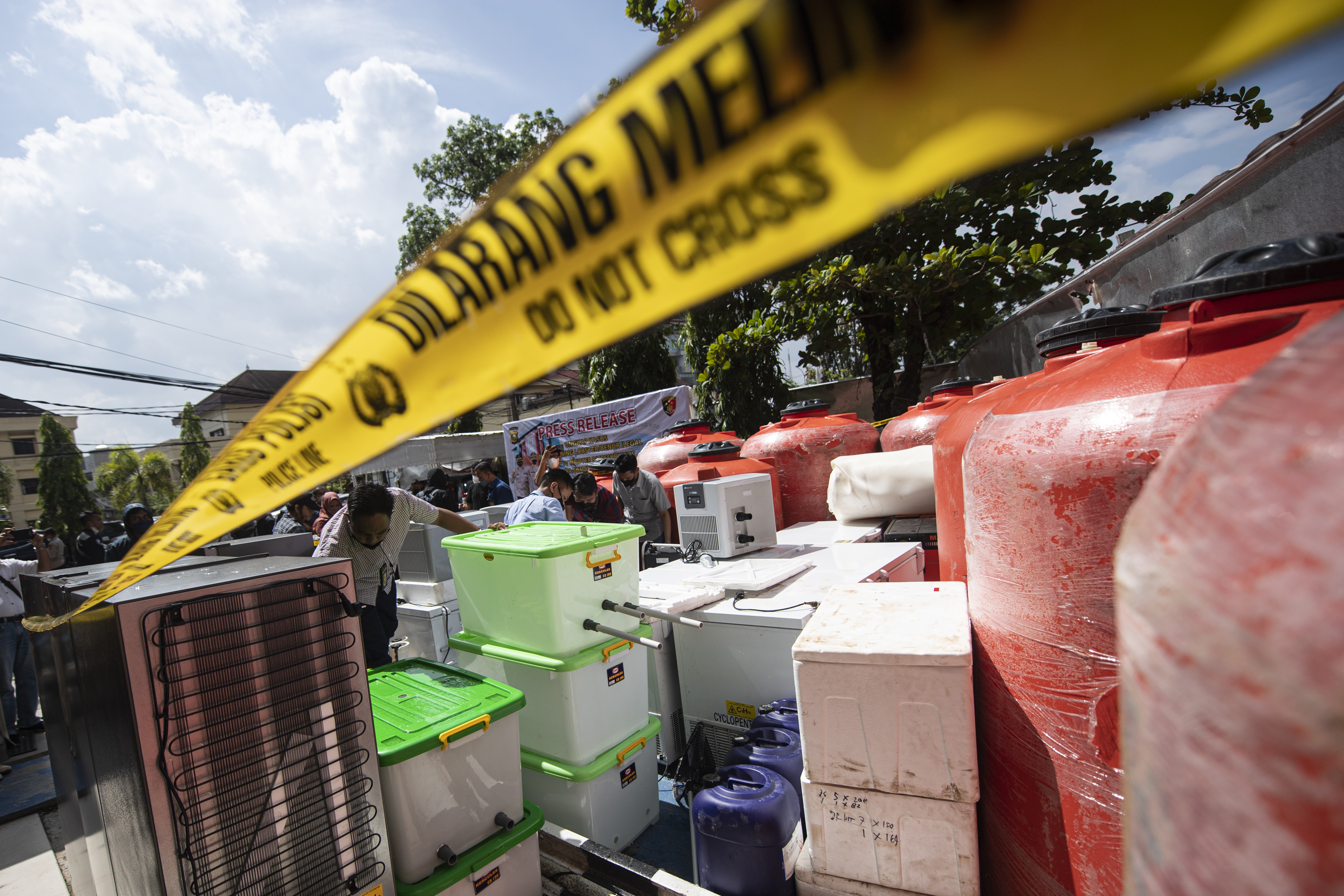 Penampungan Benih Lobster