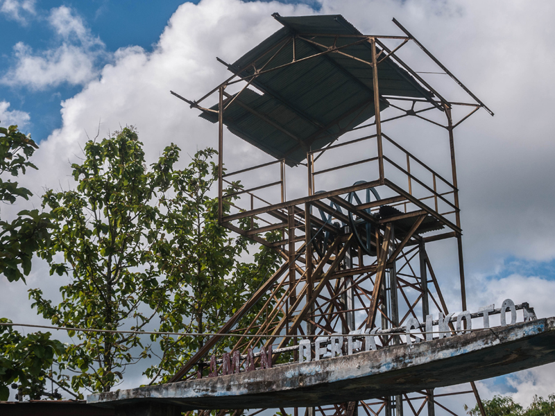 Tempat Pengolahan Tambang Emas Pertama Di Indonesia Terbengkalai