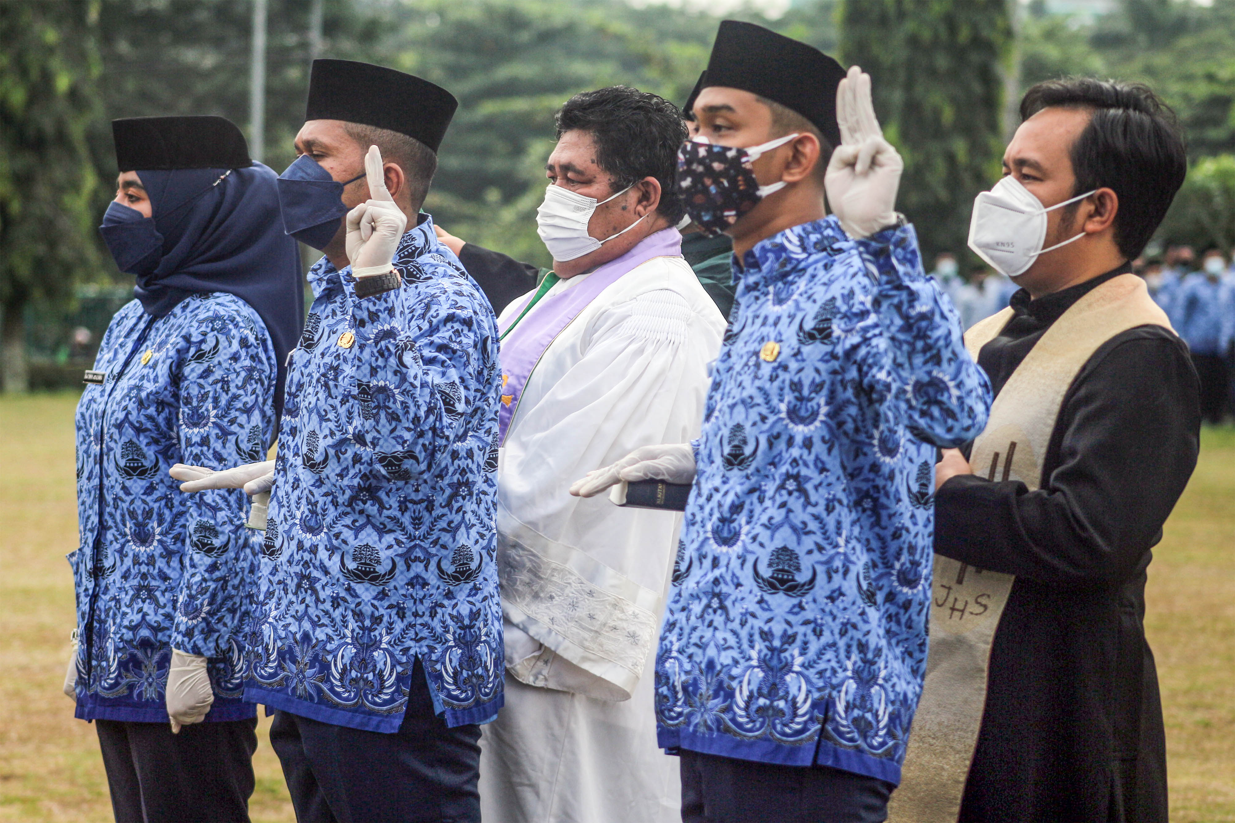 Pelantikan PNS di Bogor