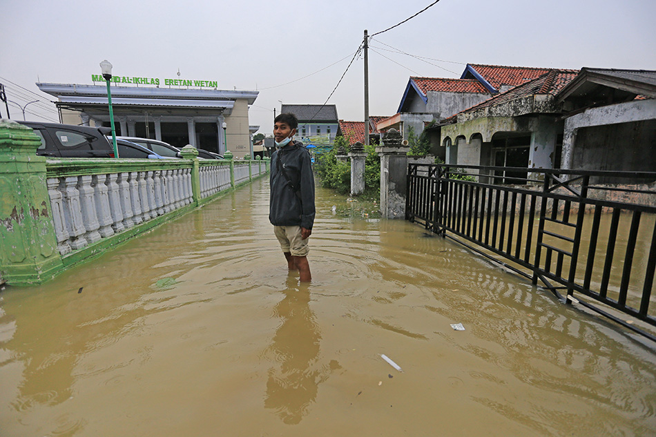 Banjir Rob di Indramayu