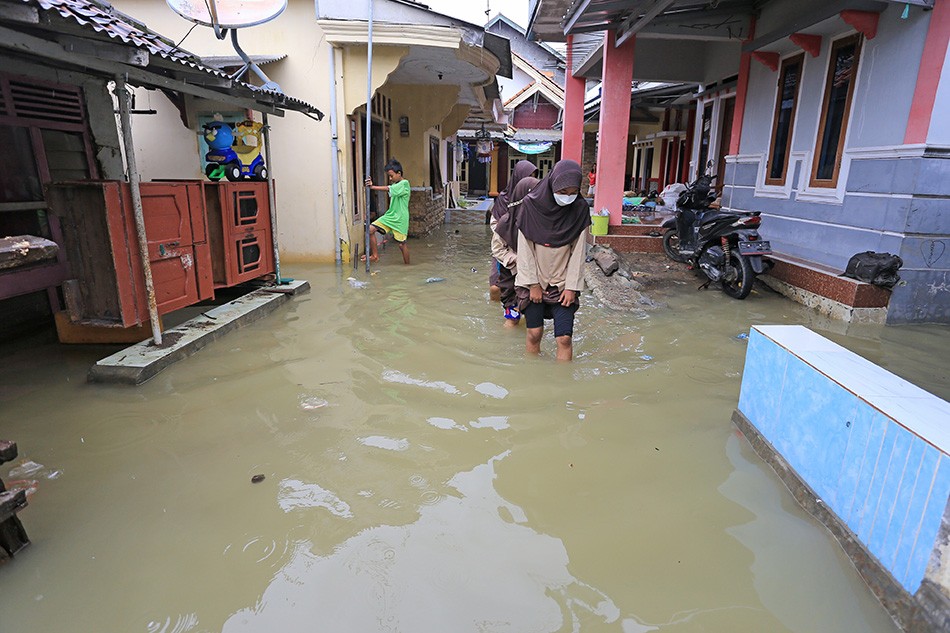 Banjir Rob di Indramayu