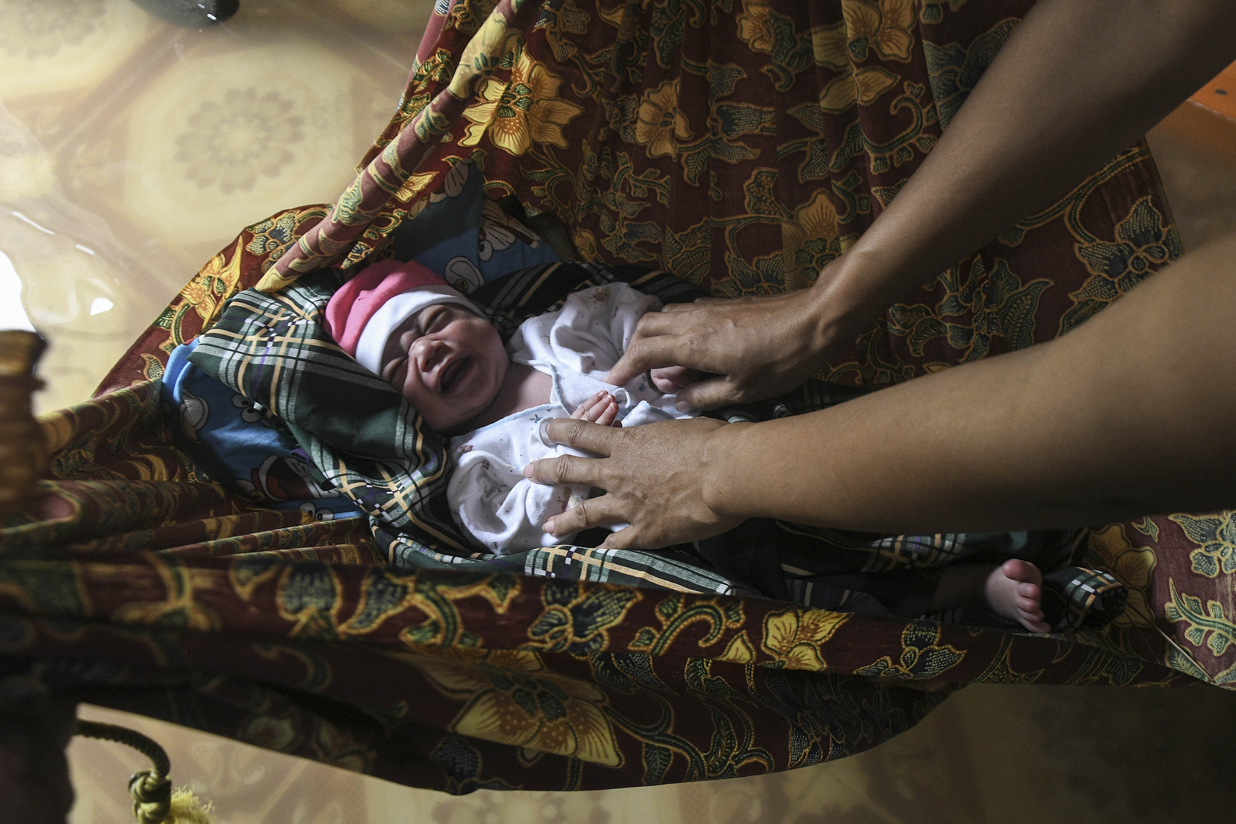 Banjir Rob di Muara Gembong