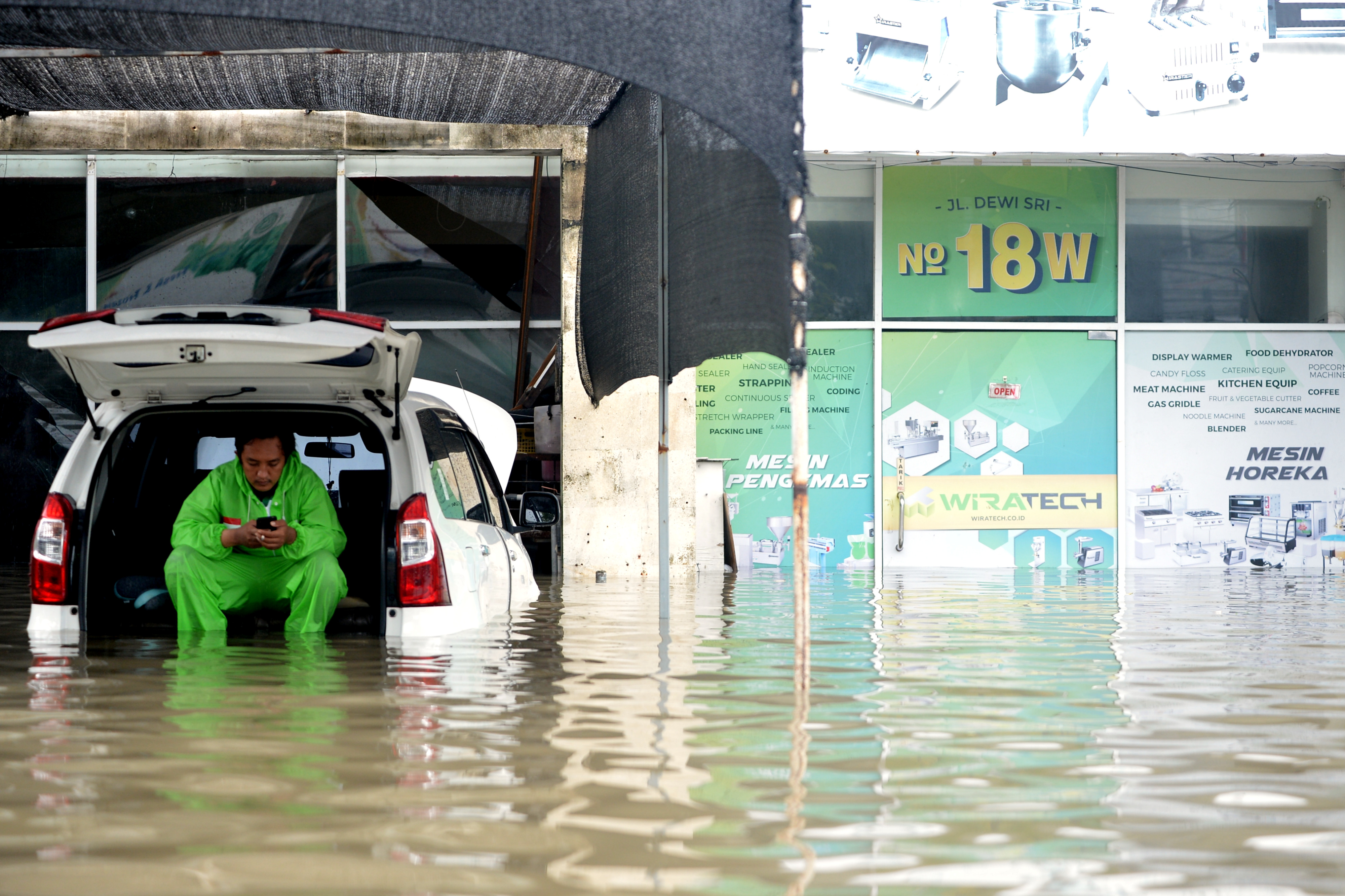 Banjir di Kuta Bali