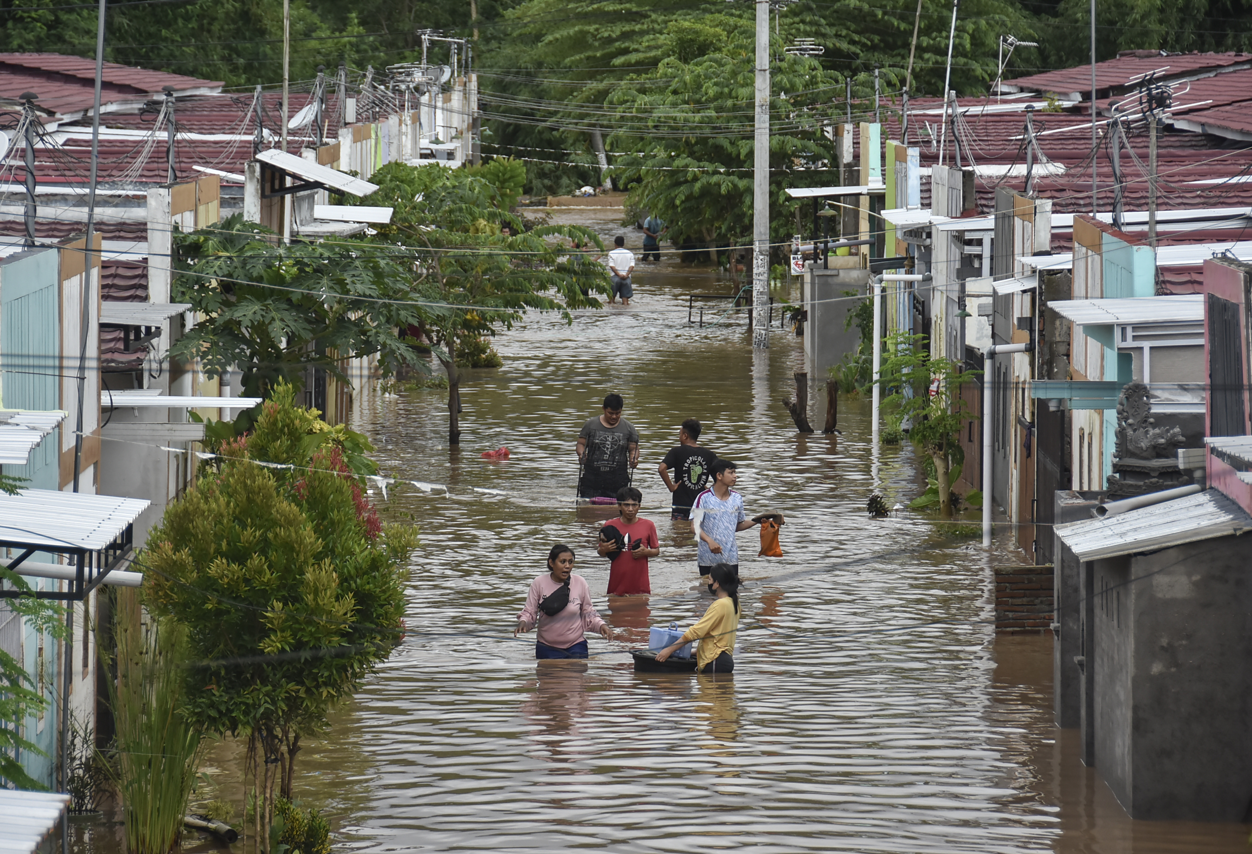 Banjir di Lombok Barat
