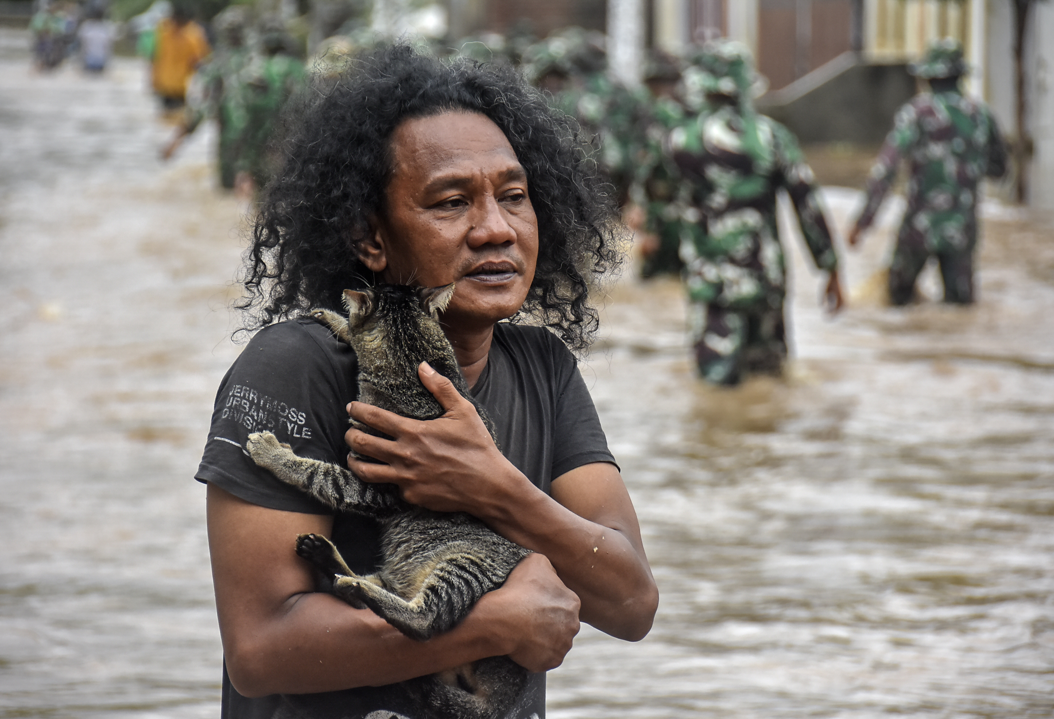 Banjir di Lombok Barat