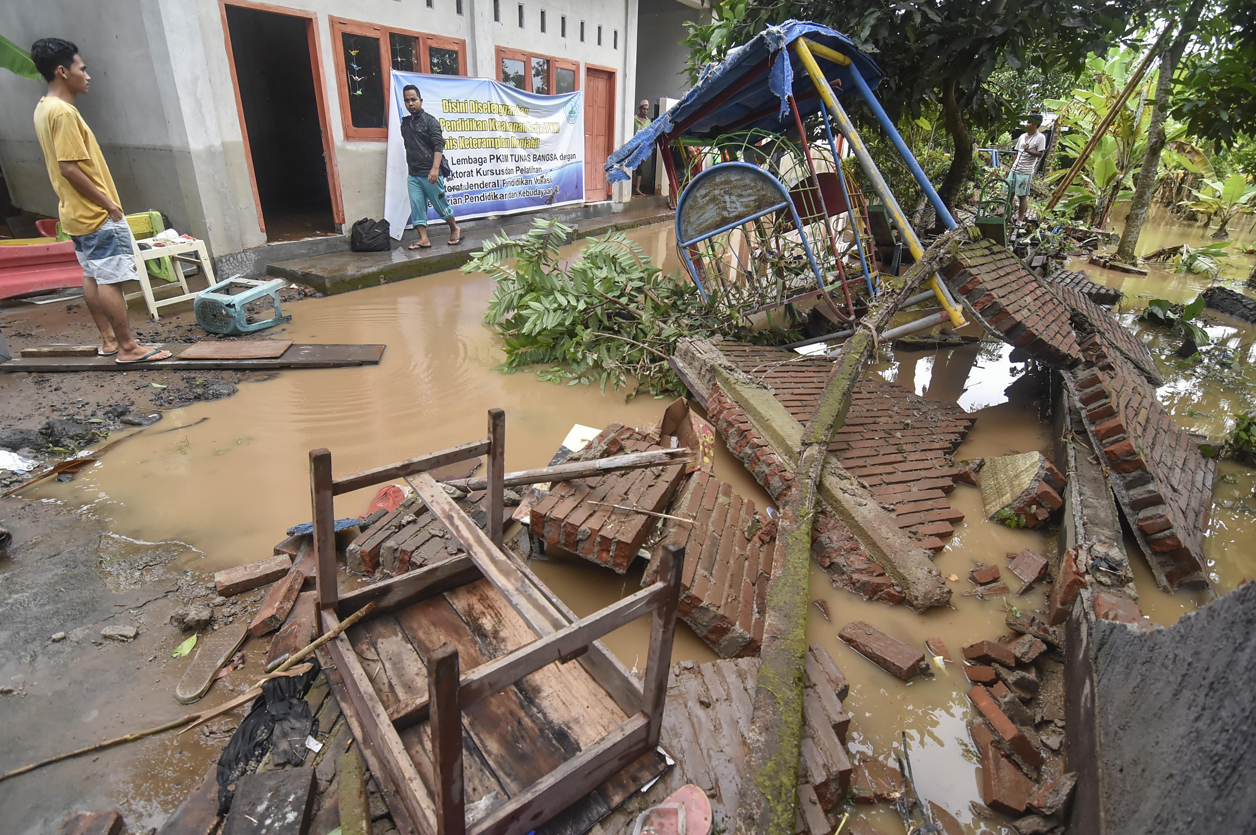 Banjir di Lombok Barat