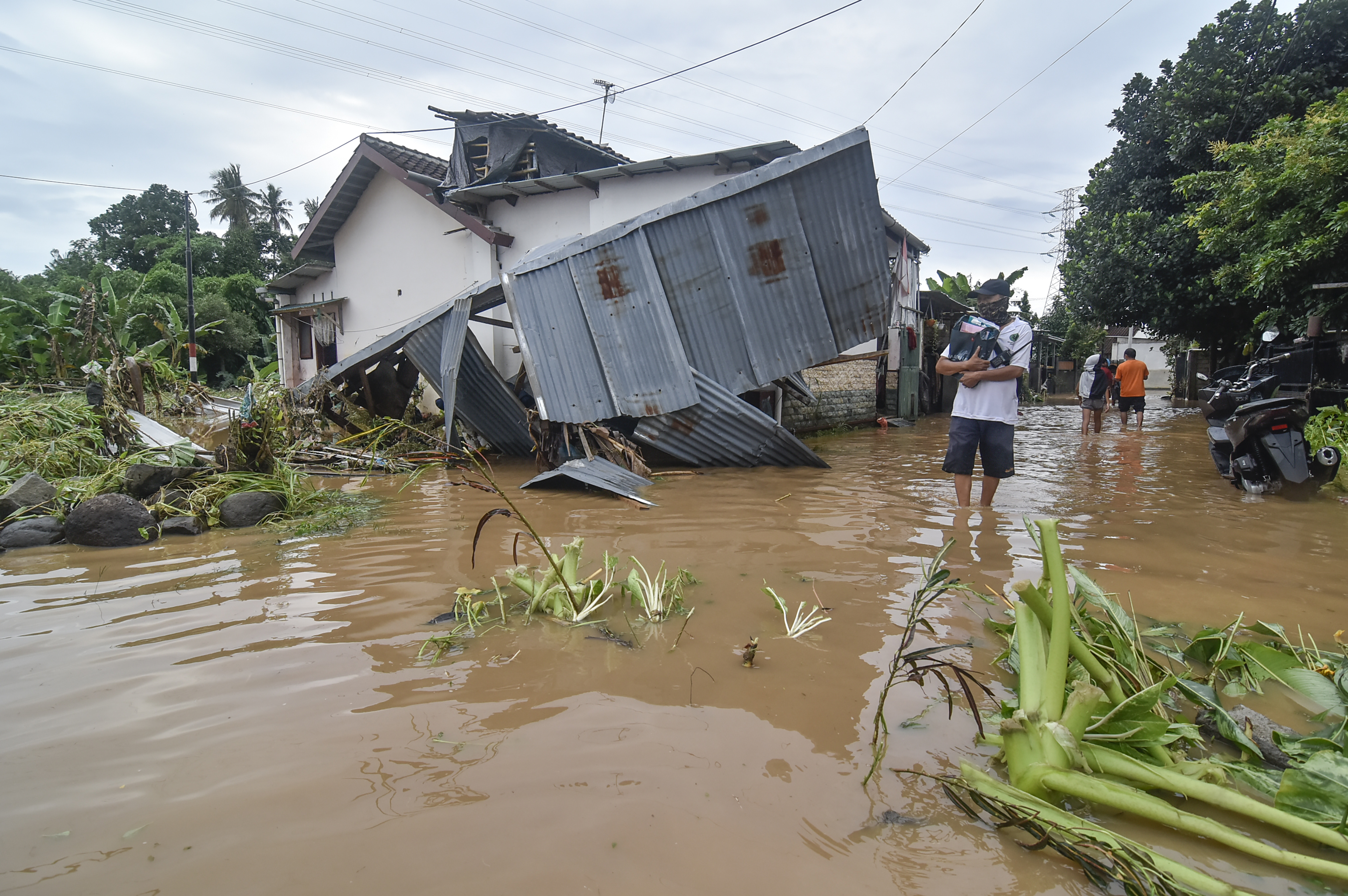 Banjir di Lombok Barat
