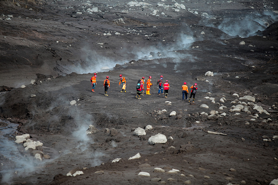 Pencarian korban Letusan Gunung Semeru