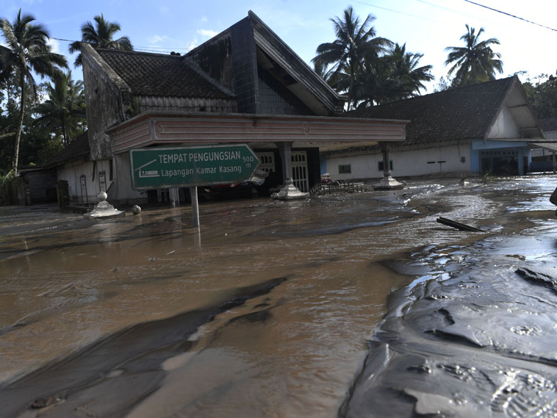 Dusun Kamar Kajang Tertimbun Material Gunung Semeru