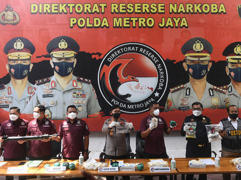 Pengungkapan Jaringan Narkoba Internasional