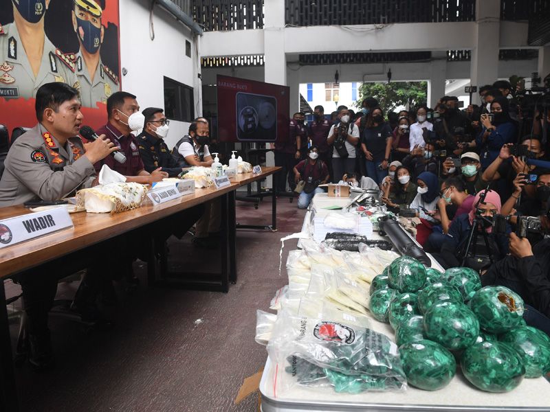 Pengungkapan Jaringan Narkoba Internasional