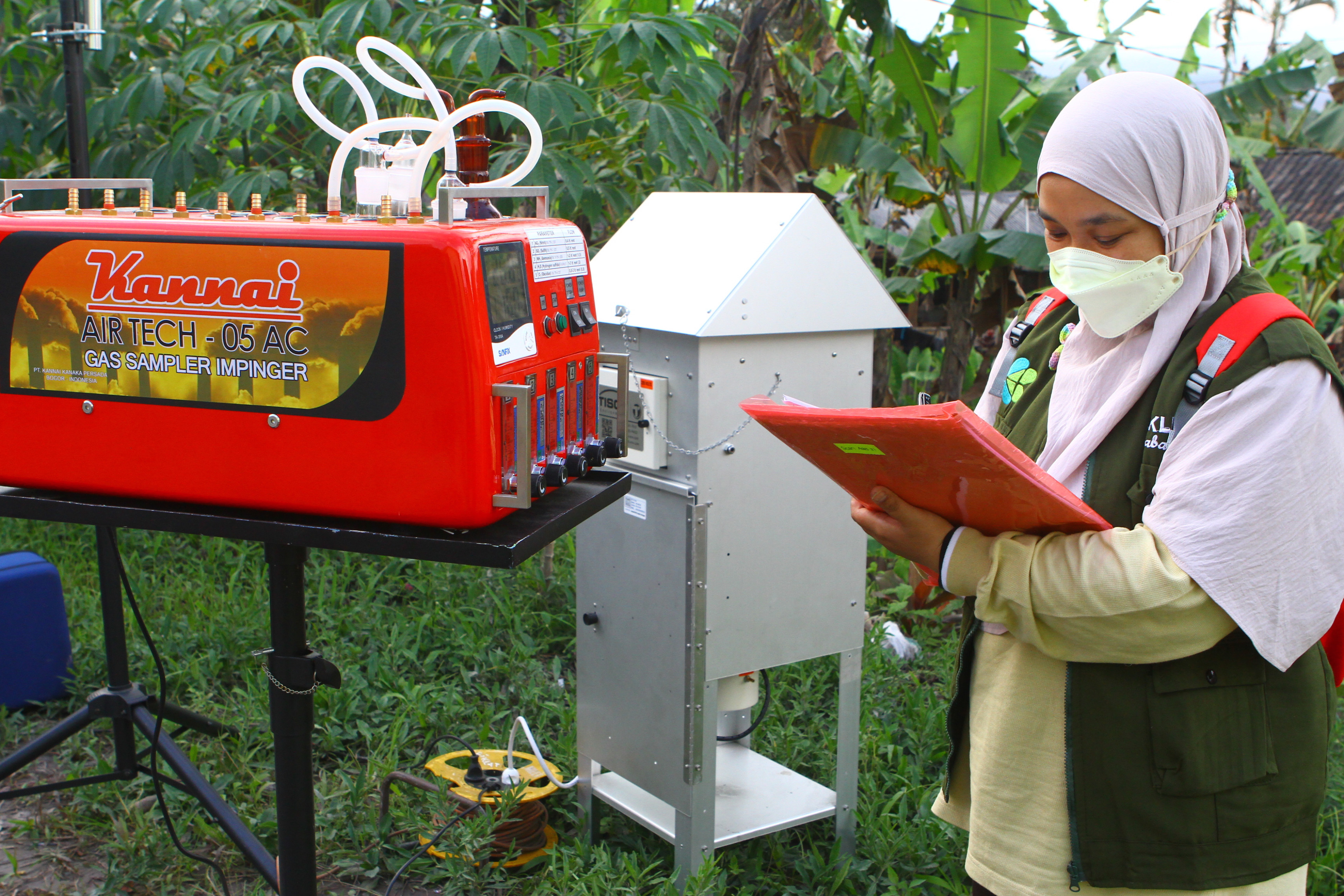 Pengukuran Kualitas Udara Pasca Letusan Gunung Semeru