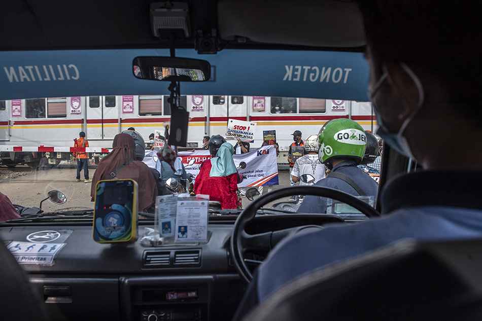Sosialisasi Keselamatan di Perlintasan Kereta