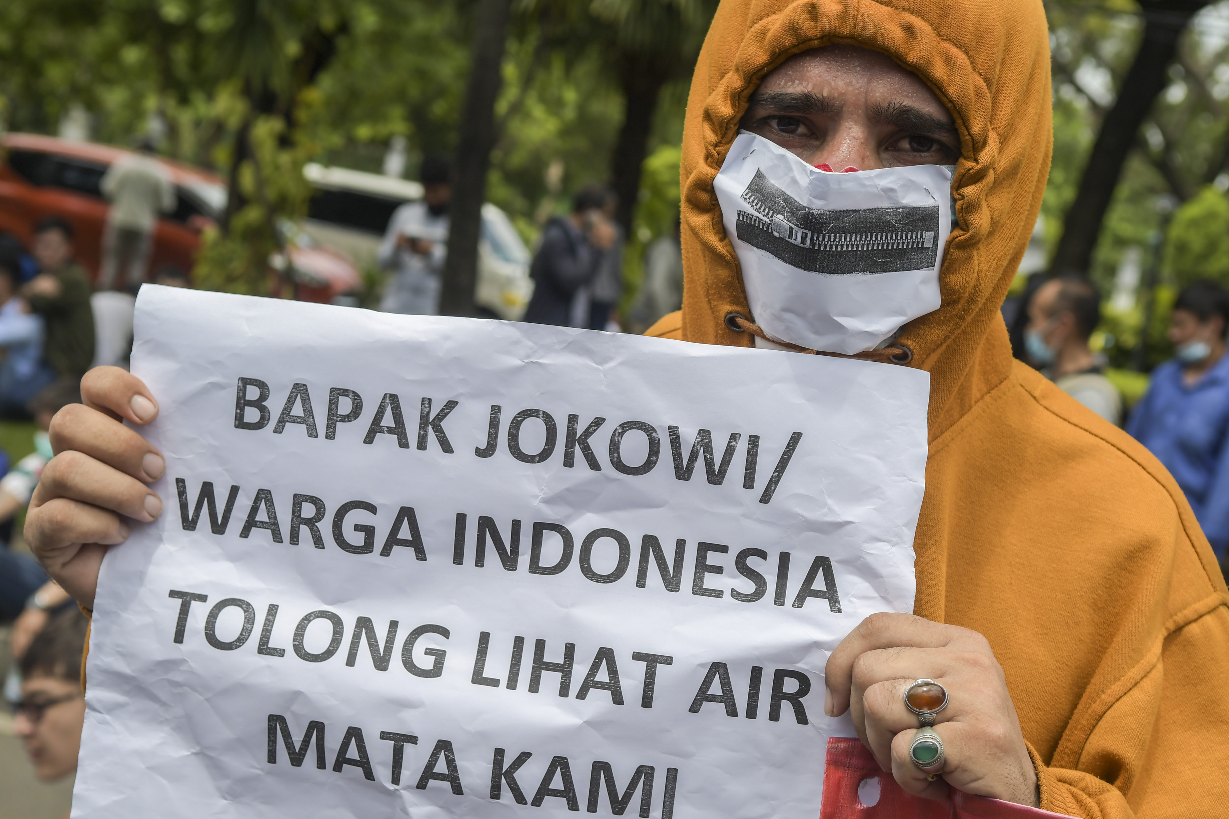 Unjuk Rasa Pencari Suaka