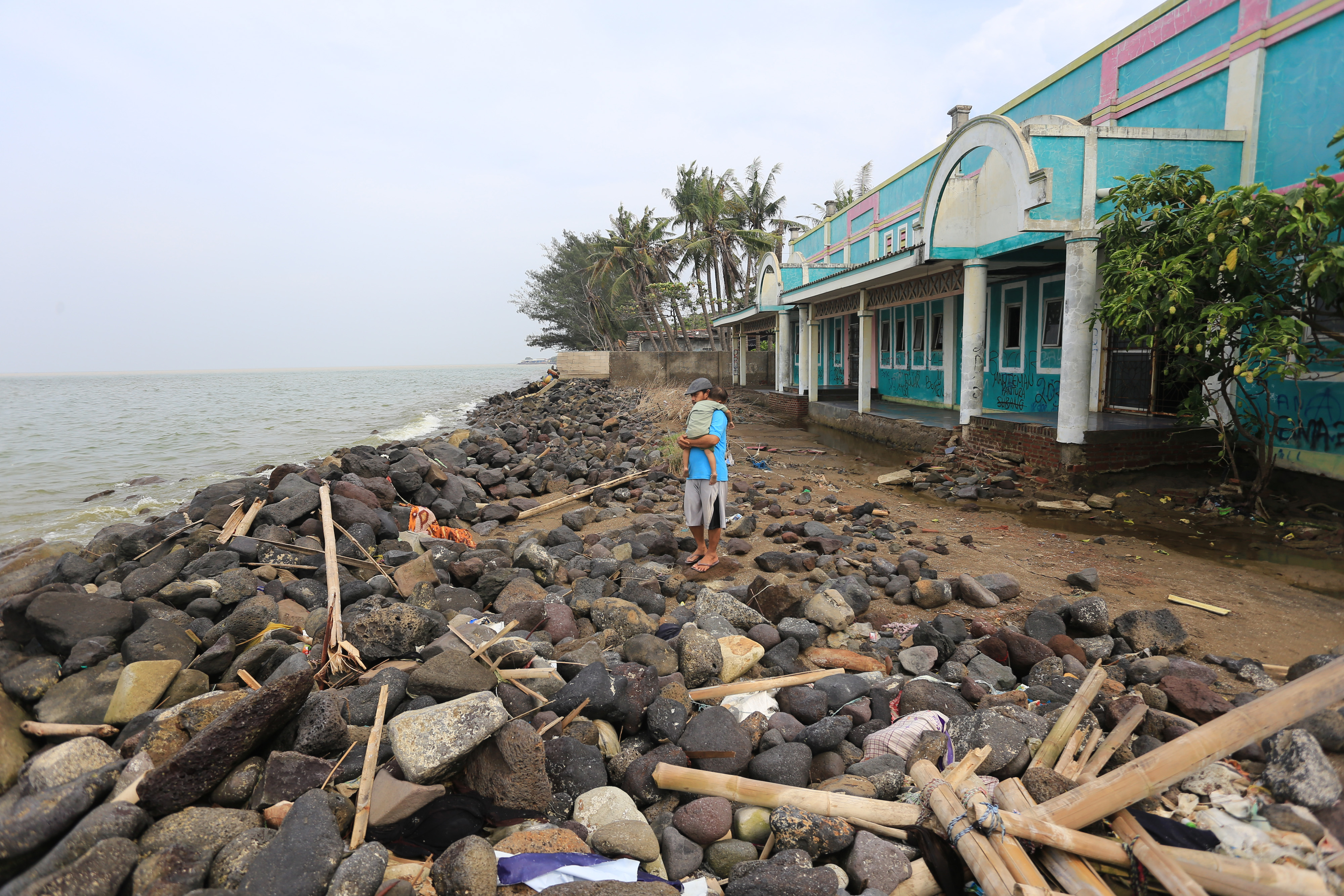 Dampak Abrasi Pantai Utara Jawa Barat