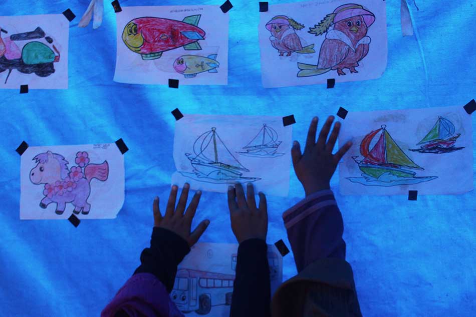 Pembelajaran Tatap Muka Anak Terdampak Letusan Gunung Semeru 