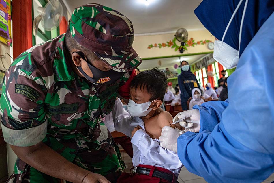 Vaksinasi Anak di Semarang