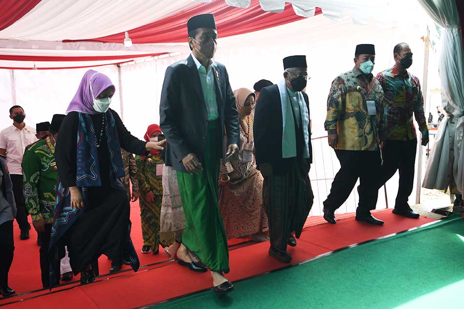 Pembukaan Muktamar Nahdlatul Ulama ke-34 