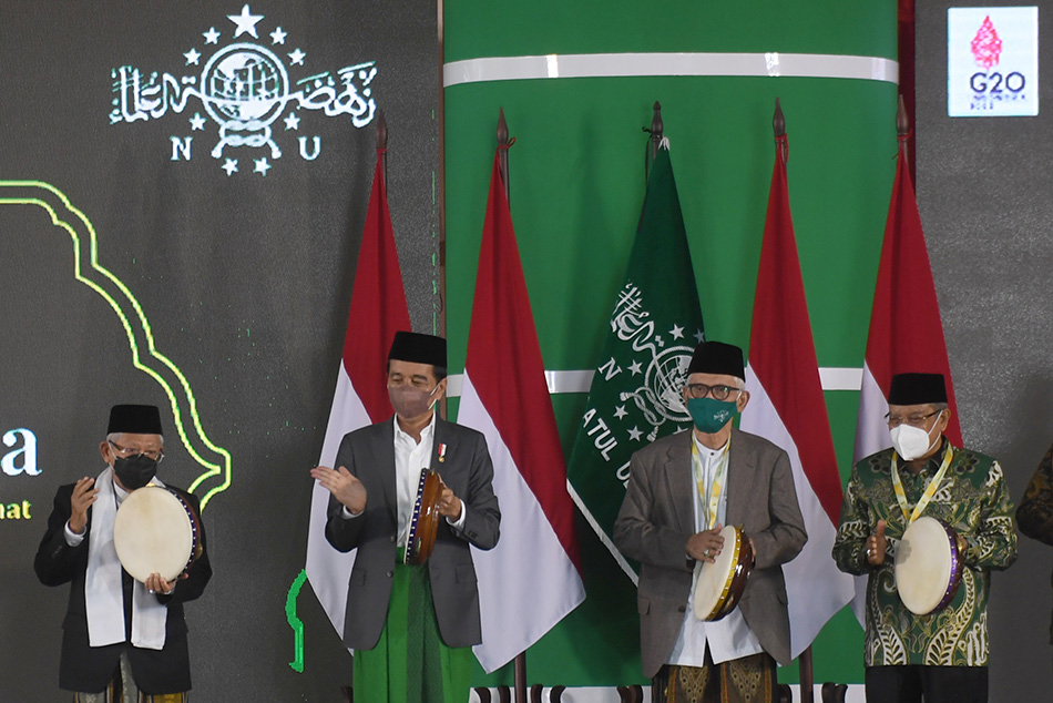 Pembukaan Muktamar Nahdlatul Ulama ke-34 