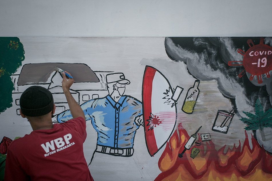 Lomba Mural Warga Binaan 