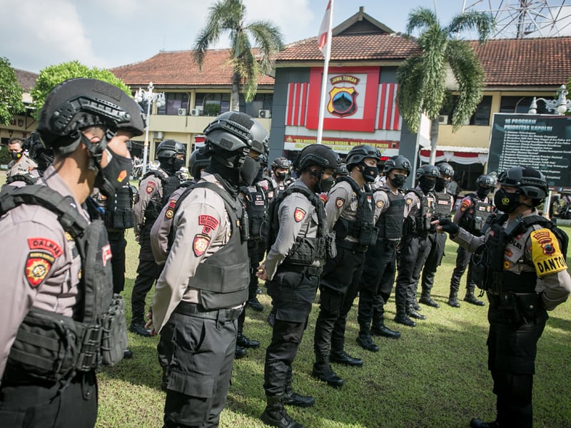 Gelar Pasukan Operasi Lilin Candi