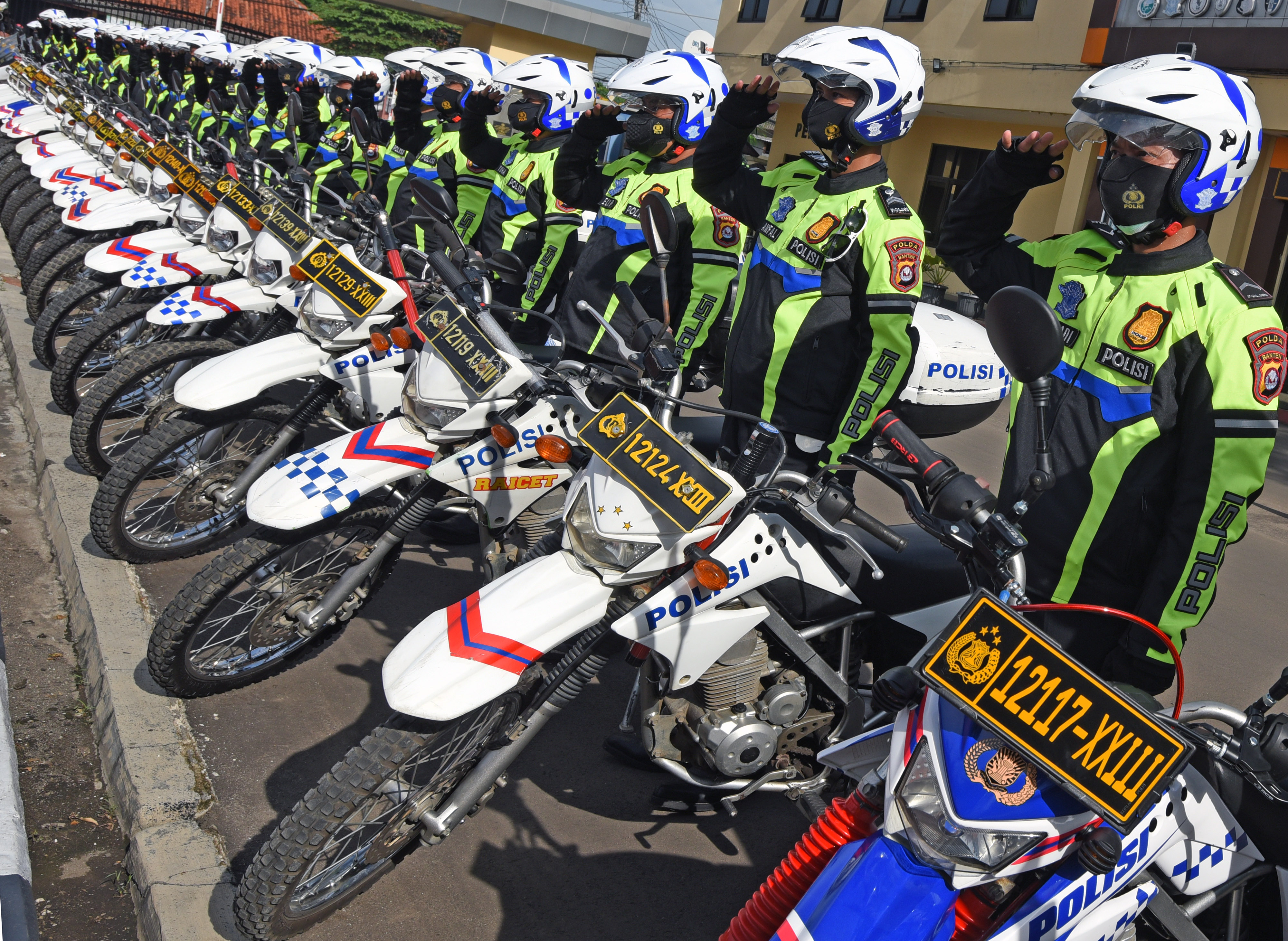 Apel Gelar Pasukan Operasi Lilin 2021 di Banten