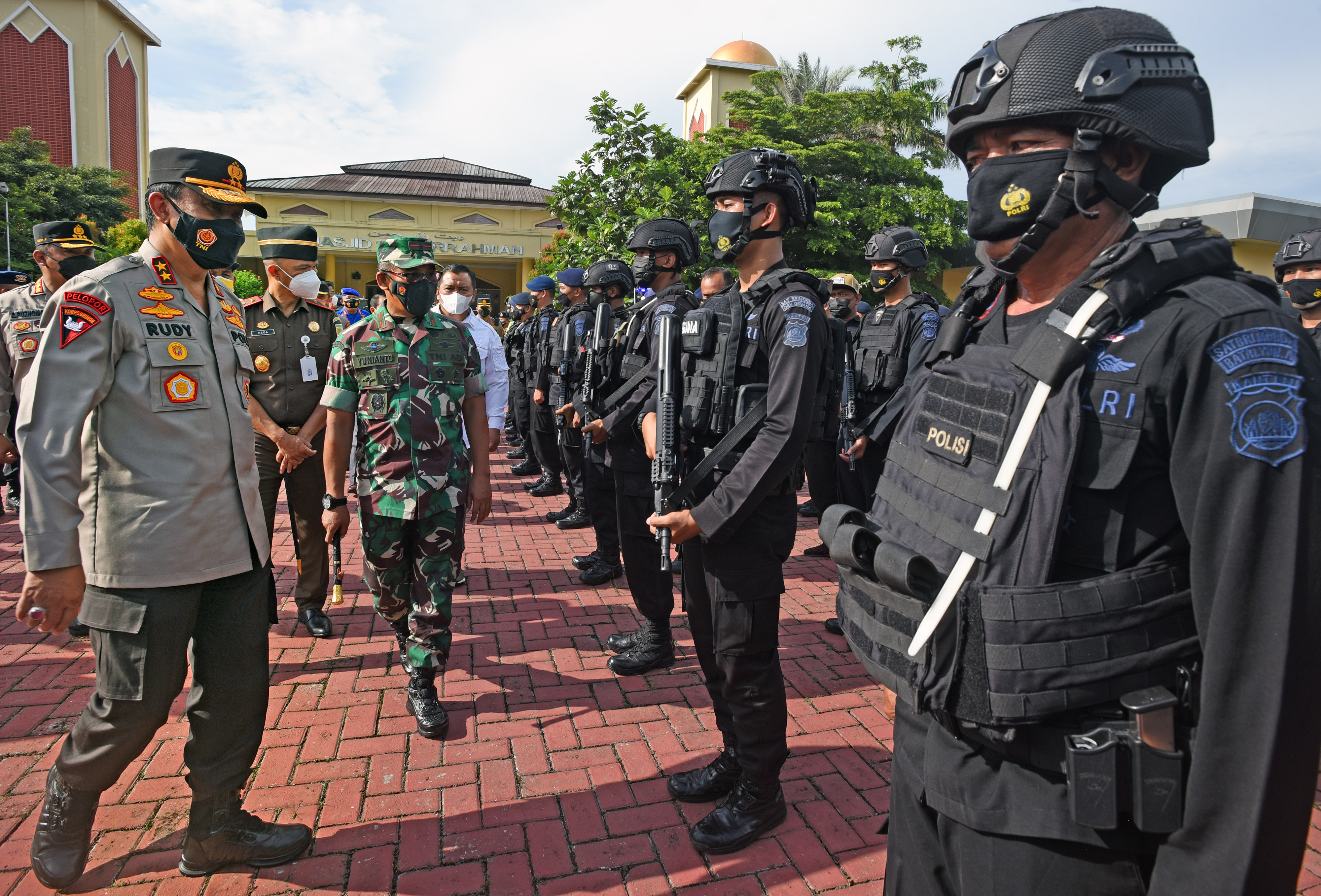 Apel Gelar Pasukan Operasi Lilin 2021 di Banten