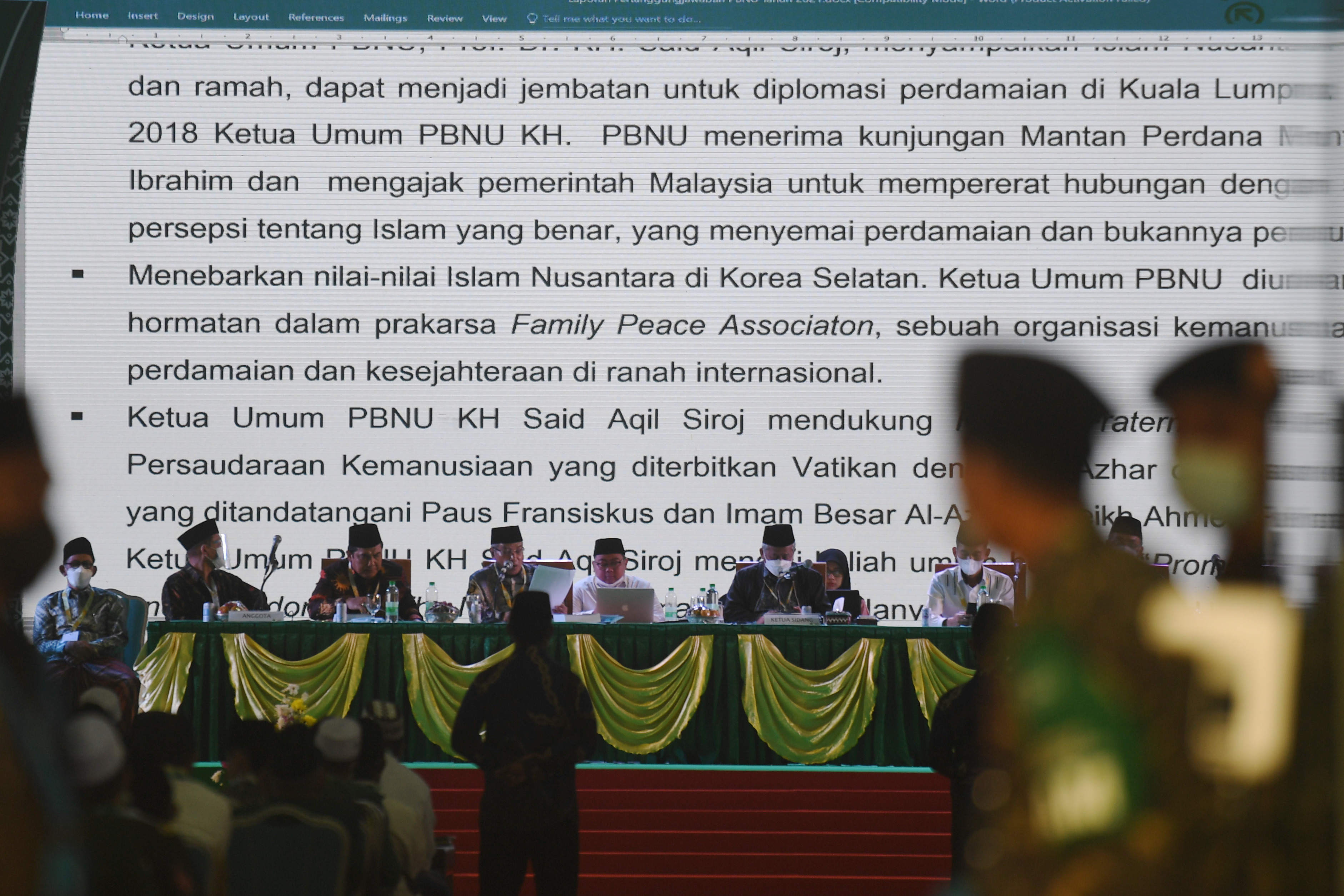 Sidang Pleno Pertanggungjawaban PBNU