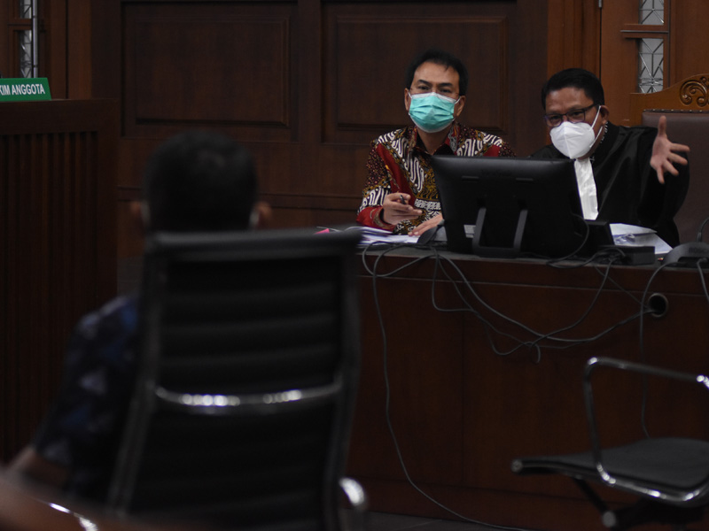 Sidang Lanjutan Aziz Syamsussin