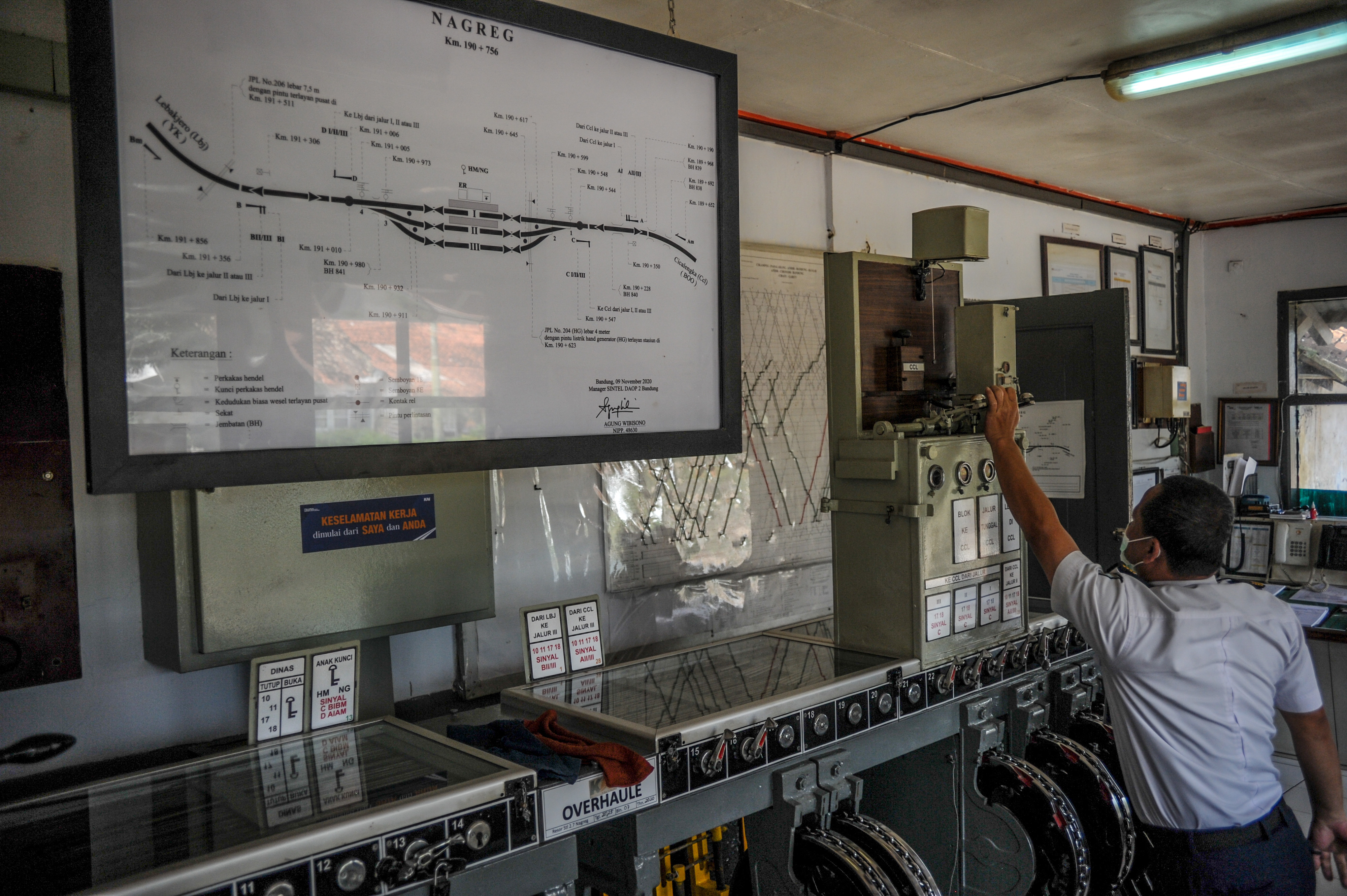 Stasiun Kereta Api Aktif Tertinggi di Indonesia