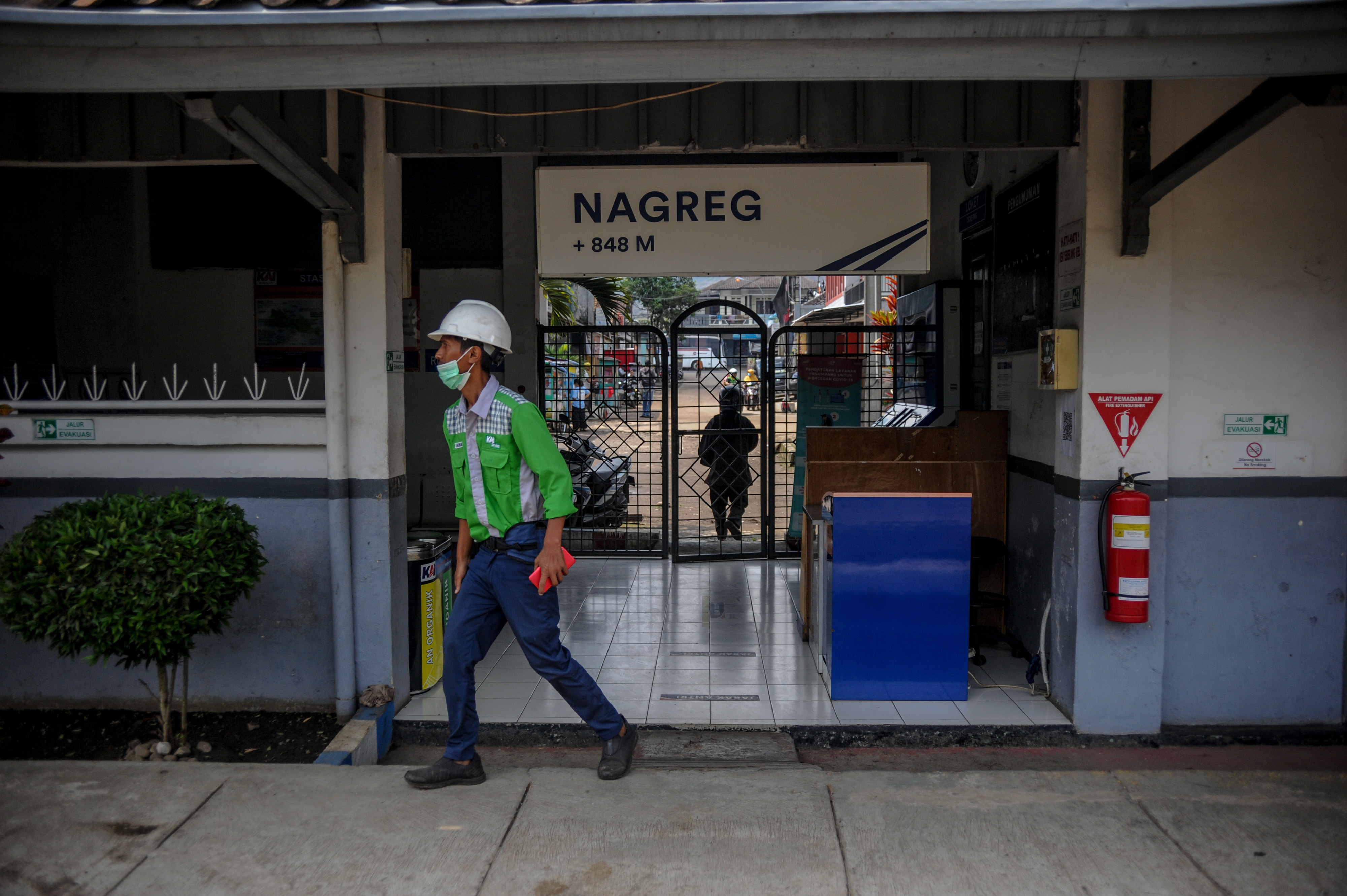 Stasiun Kereta Api Aktif Tertinggi di Indonesia