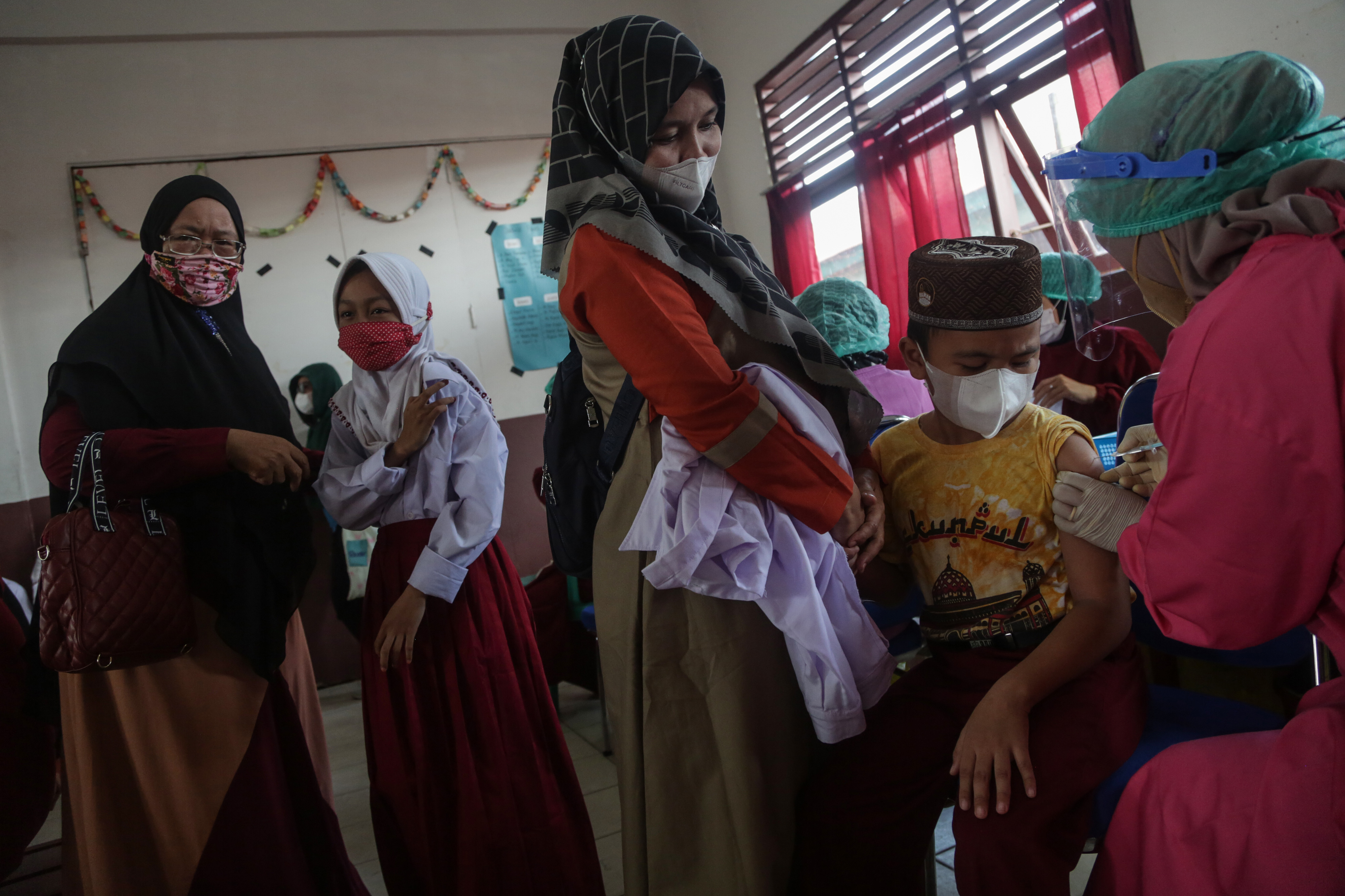 Capaian Vaksinasi Covid-19 di Palangkaraya