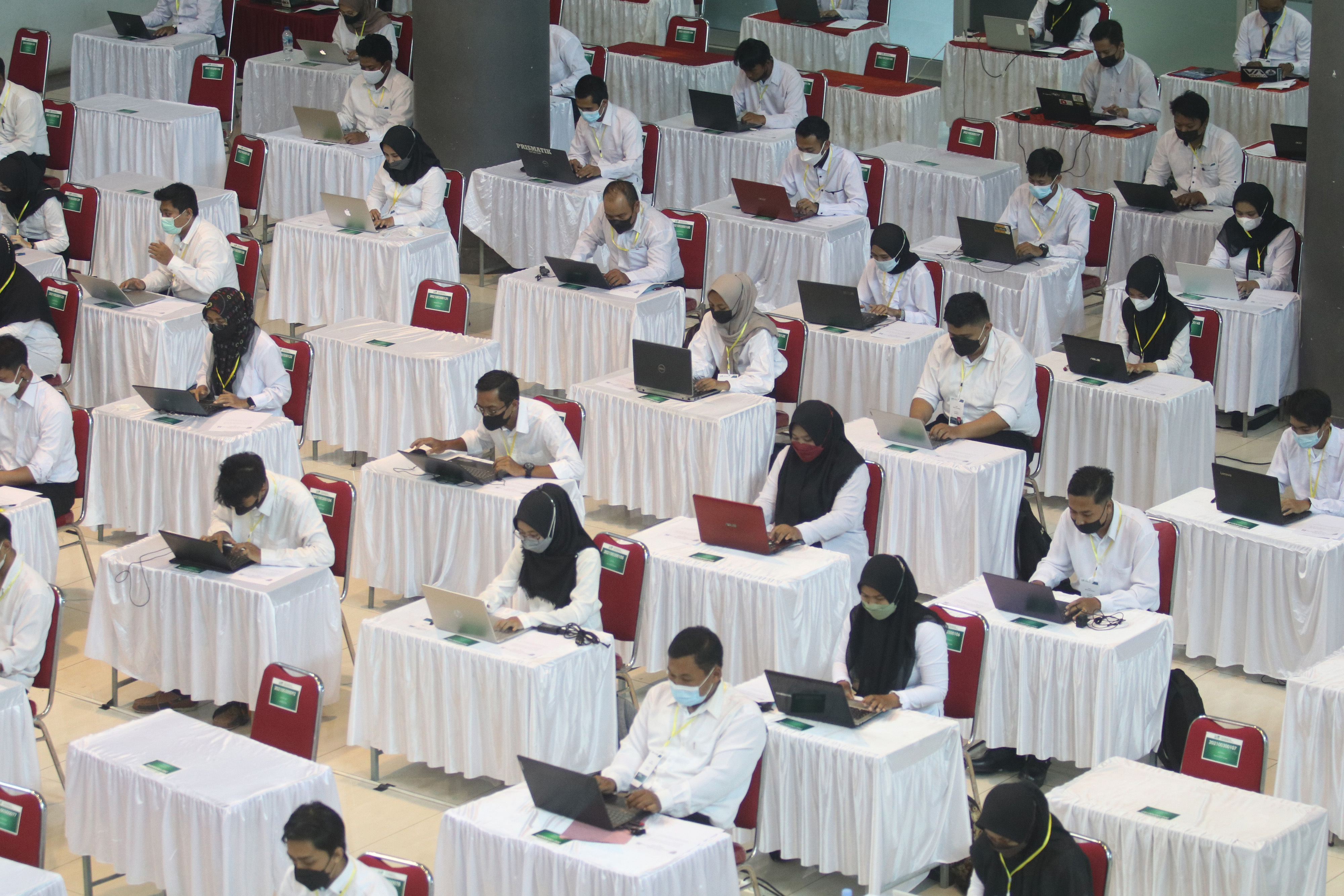 Ujian Ulang Perangkat Desa di Kediri