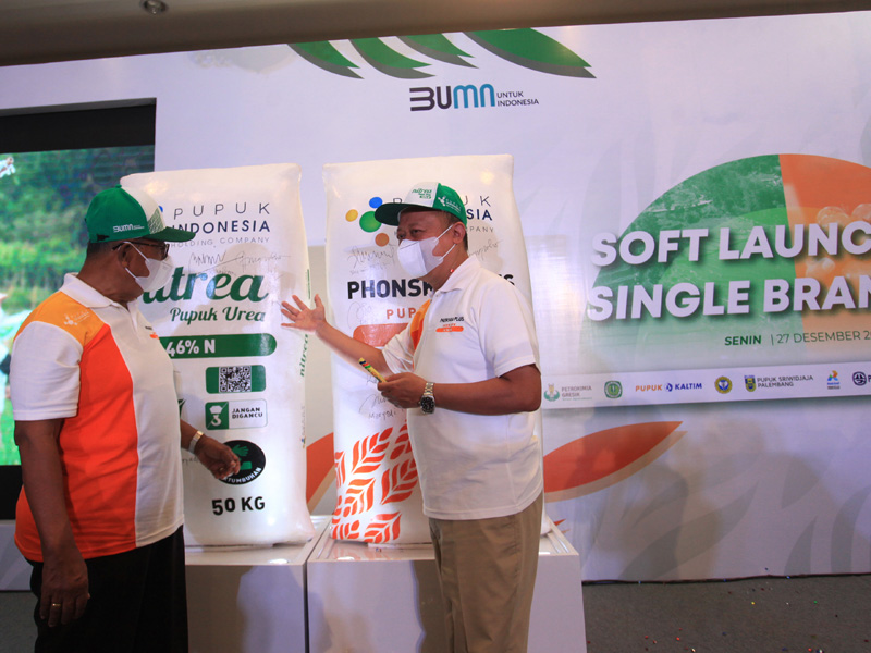 Pupuk Indonesia Luncurkan Penyeragaman Brand Produk Retail