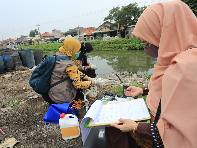 Sidak Pengolahan Limbah Industri