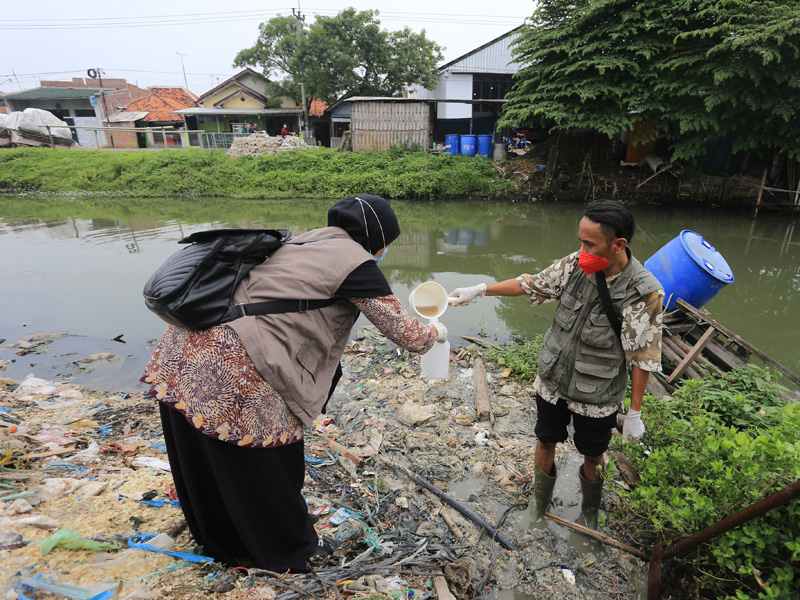 Sidak Pengolahan Limbah Industri