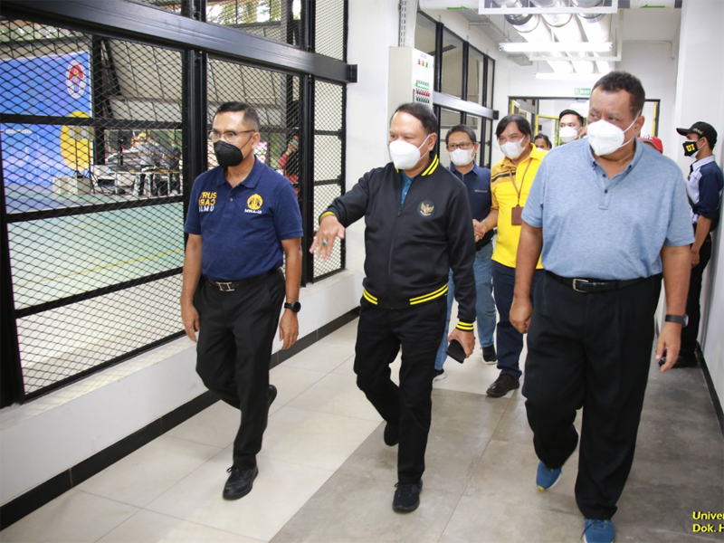 Peresmian Sarana Olahraga Zona 1 Kampus UI Depok 